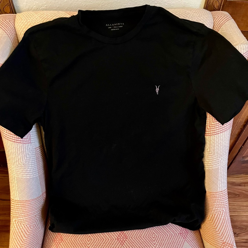 All Saints black men’s t-shirt - size L (fits like M)